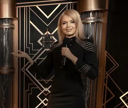 Lightning Dice logo by Evolution Frank Casino