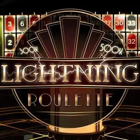 Lightning Roulette game by Evolution – logo hosted on Frank Casino