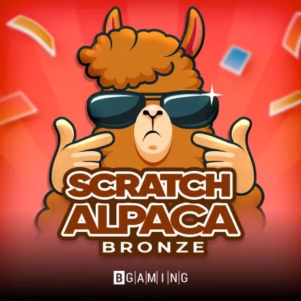 Scratch Alpaca Bronze slot icon by BGAMING, available at Frank Casino