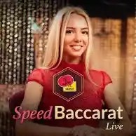 Speed Baccarat A online game logo by Evolution on frankcasino-pt.com