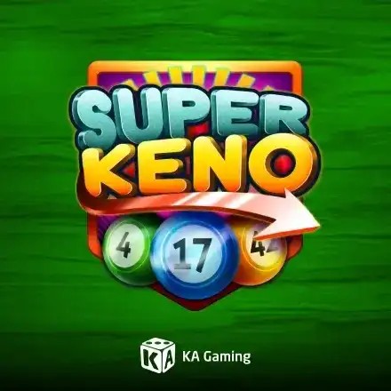 Super Keno game by KA Gaming – logo hosted on Frank Casino