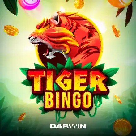 Tiger Bingo logo by Darwin Gaming at Frank Casino