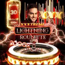 XXXtreme Lightning Roulette logo – Live Dealer by Pragmatic Play at Frank Casino